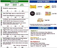 Domino's Pizza menu 2