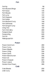 Spicey Club Multicuisine Restaurant menu 1