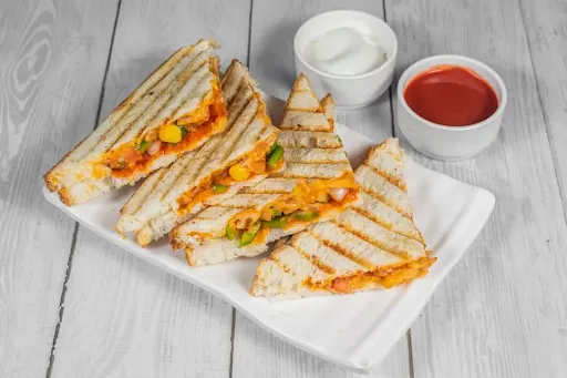 Grilled Paneer Tikka Sandwich [2 Pieces]