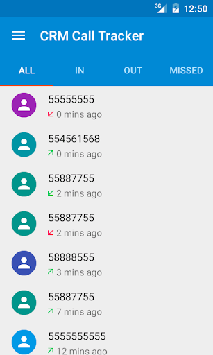 CRM Call tracker