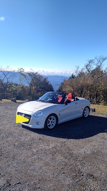 コペンの伊吹山ドライブウェイ閉山オフ1人開催www・la400k・コペンセロ・久しぶりのドライブに関するカスタム事例の投稿画像2枚目