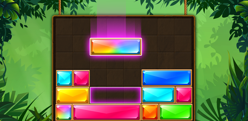 Slide N Drop - Falling Jewel Block Puzzle