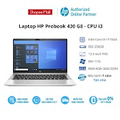 [Mã Elhp10 Giảm Đến 1Tr8] Laptop Hp Probook 430 G8/ Bạc/ Intel Core I3 - 1115G4/13.3Inch Hd / Win 11Sl