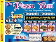 Pizza Yum menu 2