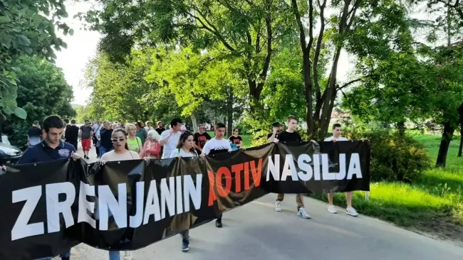 Novi protest protiv nasilja u sredu u Zrenjaninu