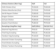 Siddharth's Kitchen menu 7