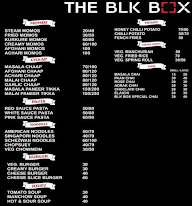 The Blk Box menu 1