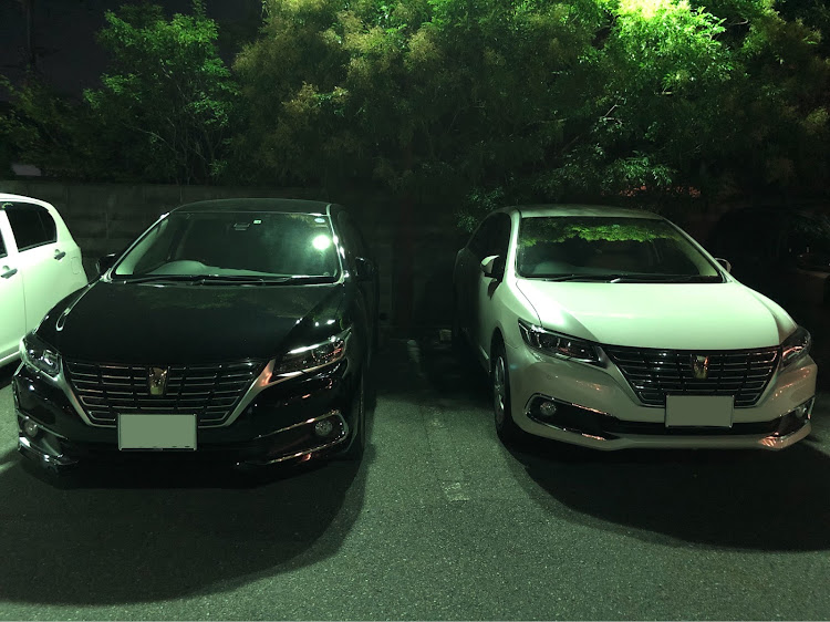 プレミオのドライブ・勝手にコラボ・同車種色違い・リッチな晩ご飯に関するカスタム事例の投稿画像1枚目
