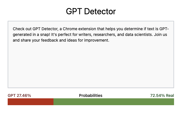 GPT Detector by AE Studio Preview image 0