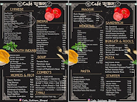 Cafe Sukham menu 1