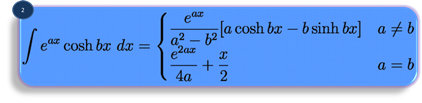 integration formula