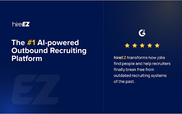 hireEZ - Outbound Recruiting Made Easy chrome extension