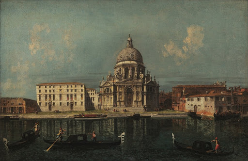 Santa Maria de la Salud, Venecia, vista desde el Gran Canal