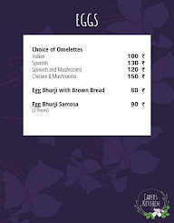 Capers Kitchen menu 2