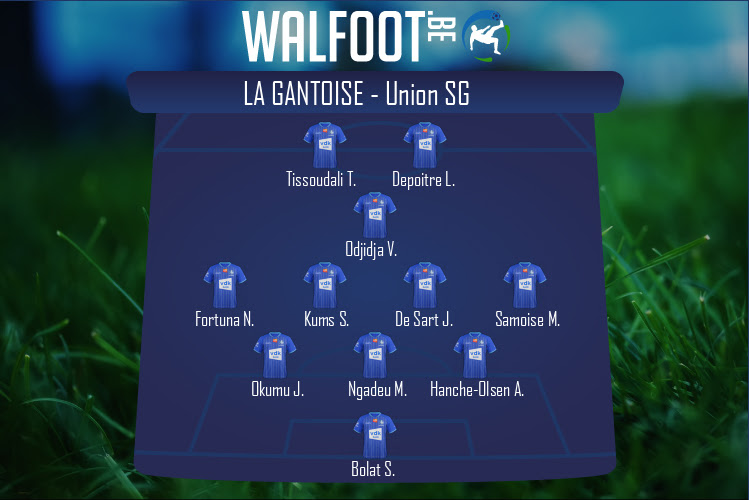 Composition La Gantoise | La Gantoise - Union SG (31/10/2021)