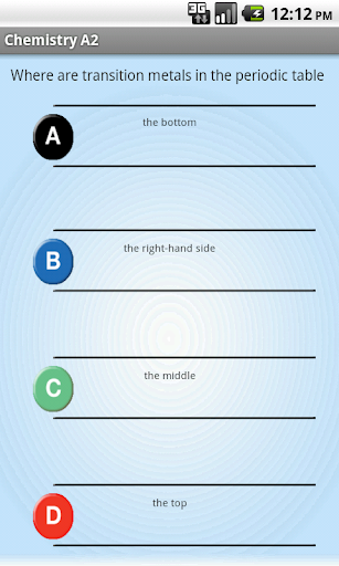 Chemistry A2