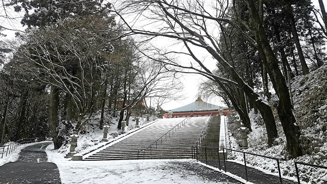 19最新 關西近郊的雪景 比叡山延曆寺冬季上山交通方式及心得