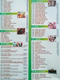 Galaxy Veg Treat menu 3