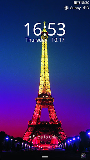 Eiffel Tower-iDo Lock screen