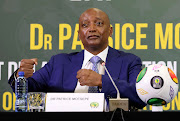 CAF president Dr Patrice Motsepe during  press conference at the Sandton Sun Hotel, Sandton on the 21 December 2022.
