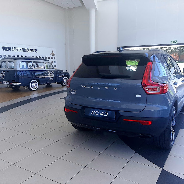 Volvo's 95-year existence is bullishly transforming into the electric age with the Volvo XC40 P8 Recharge. Picture: PHUTI MPYANE