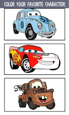 Mcqueen Coloring pages Cars 3のおすすめ画像3