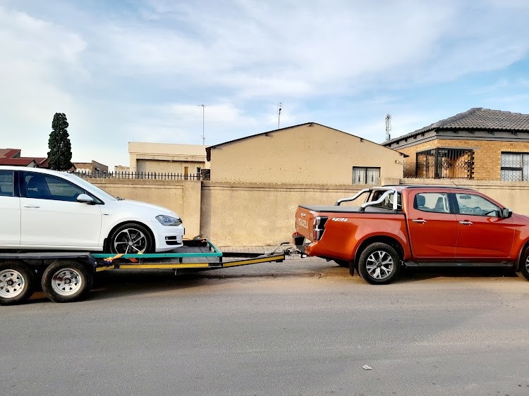 We also got to use it as a rescue vehicle recently. Picture: PHUTI MPYANE