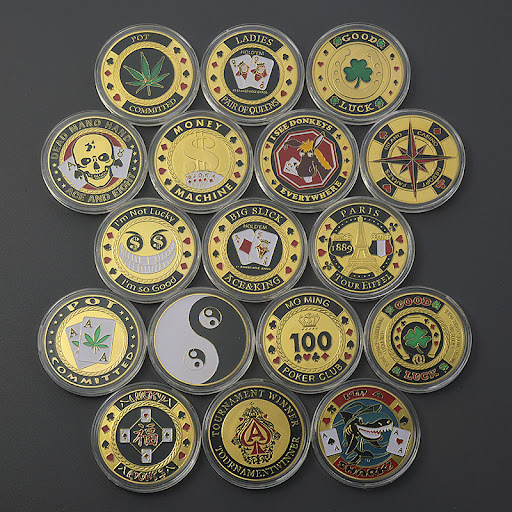 Title 10, Las Vegas Poker Chips & Lucky Press Coins