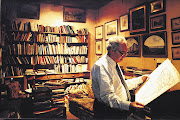 Robin Fryde in the gem of a bookshop that was his life for almost 50 years