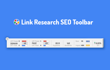 Link Research SEO Toolbar Preview image 0