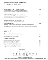 Meera Cafe menu 8