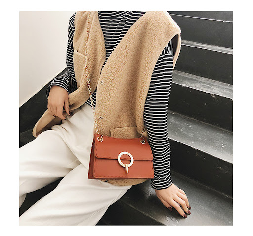 Title 6, Small Fragrant Lingge Chain Square Bag