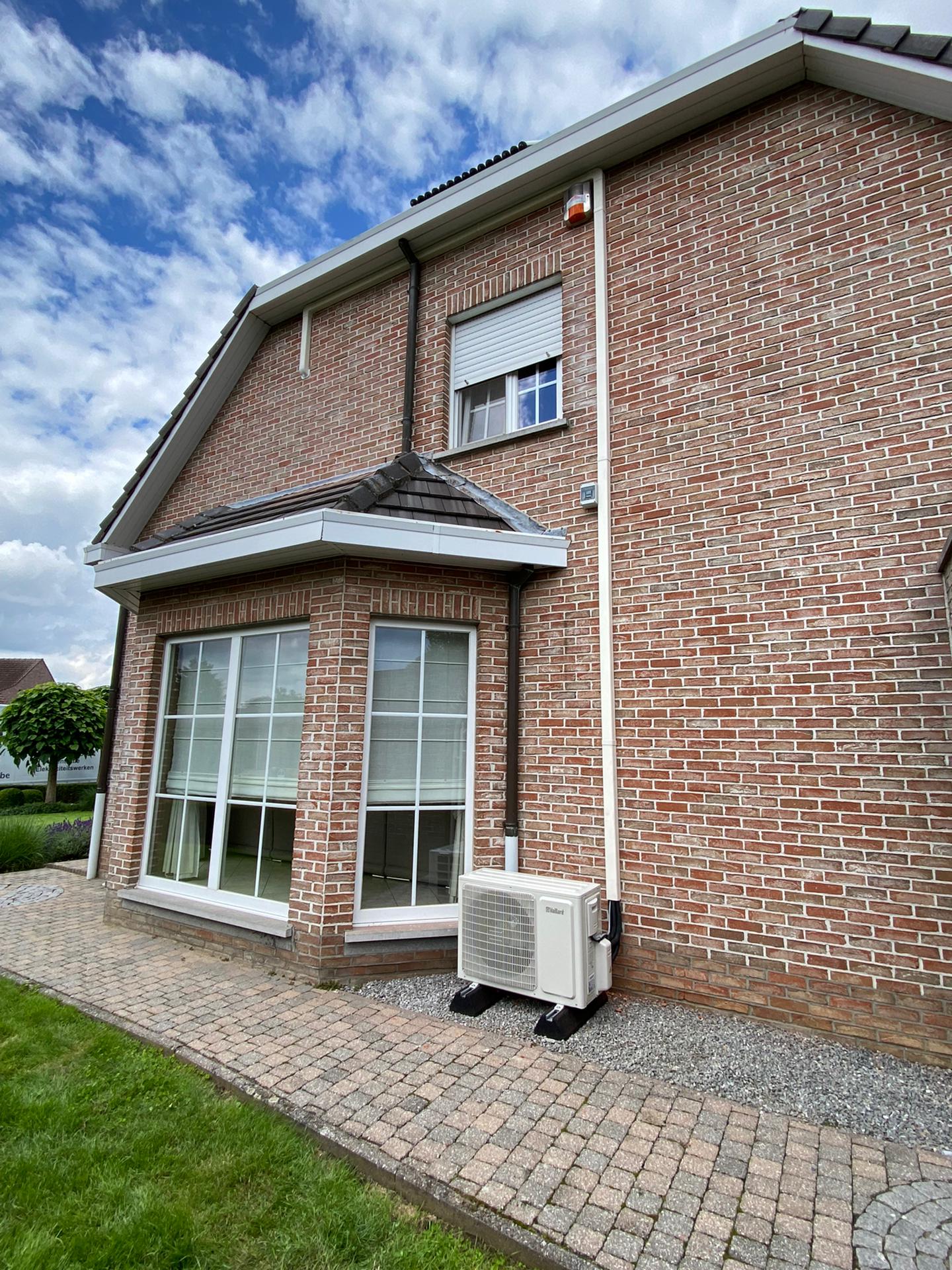 buitenunit huis Vaillant airco Tongerlo