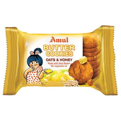 Amul Oat & Honey Cookies - 50 gm