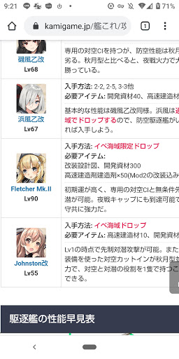 艦これ 駆逐艦の育成優先度と改装設計図を使うべきキャラ 神ゲー攻略