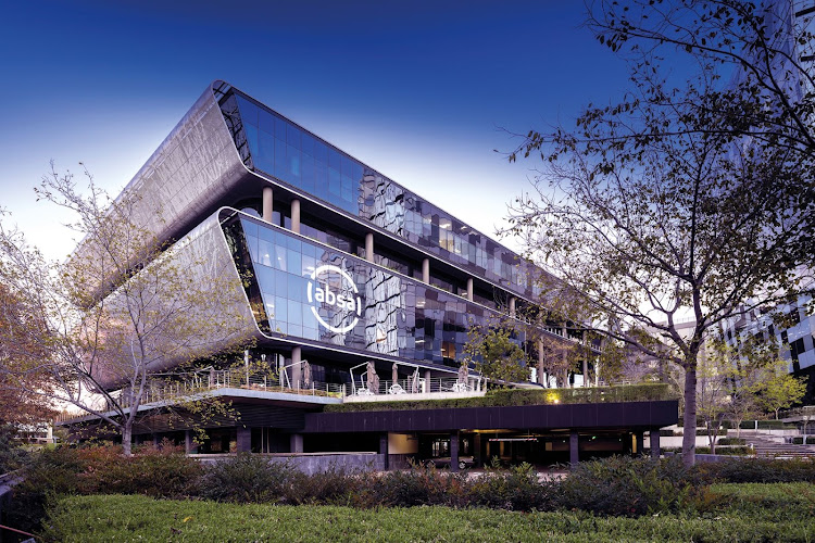 Absa’s offices in Sandton, Johannesburg. Picture: SUPPLIED