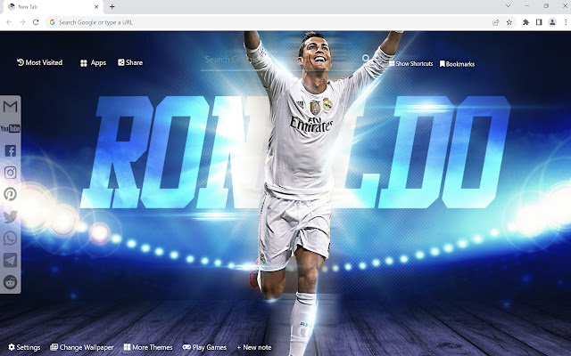 football player cristiano ronaldo wallpaper