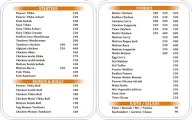 The Pind Bistro menu 1