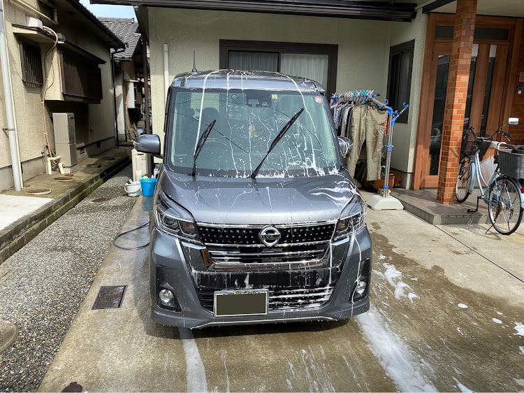 デイズルークスの洗車・広島空港大橋に関するカスタム事例の投稿画像1枚目