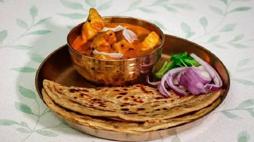 Chicken Masala + Lachha Paratha