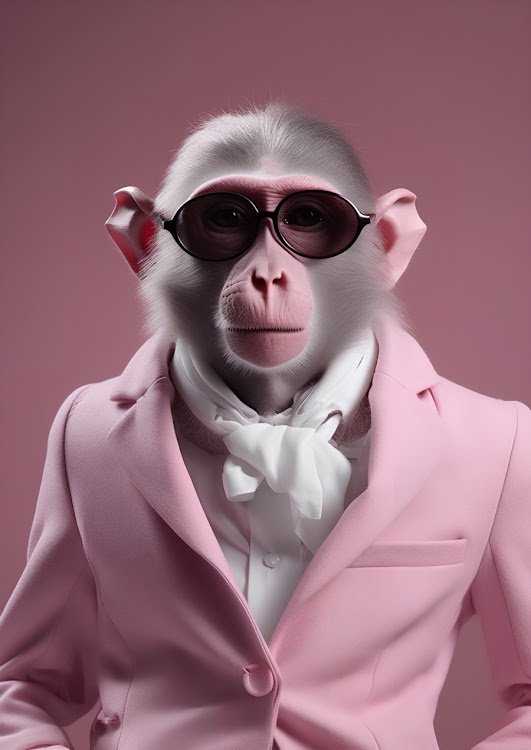 Pink Monkey by Stefania Bonatelli.