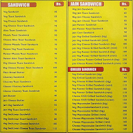 Om Sai Dosa menu 1