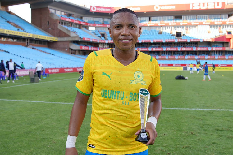 Andile Jali was named December Player of the Month and dedicated the award to the club's medical team after his hamstring injury.