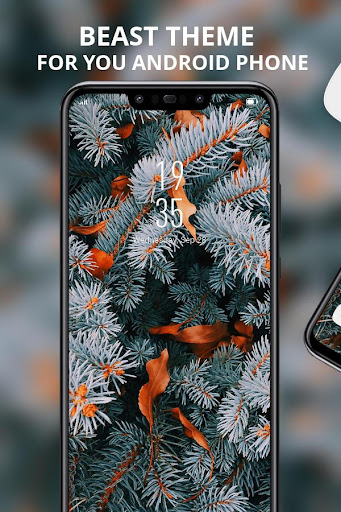 Flower theme black shark for Galaxy M20