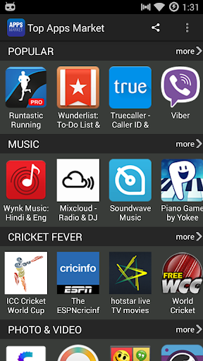 Top Apps Market - for Android