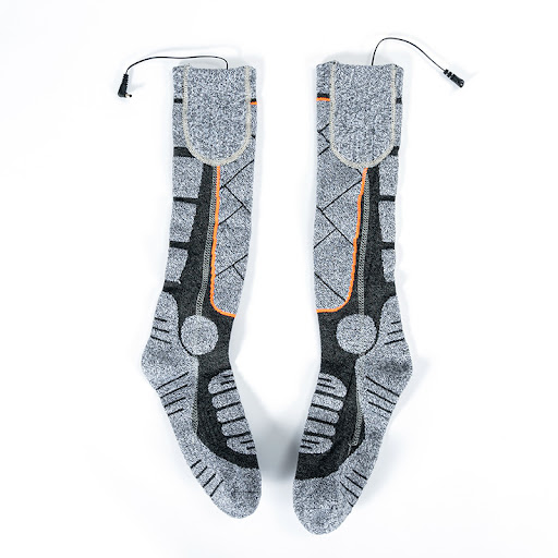 Title 1, Electric Temperature Adjustable Heated Socks Fo...