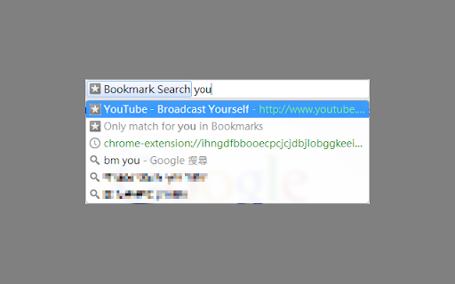 Bookmark Search