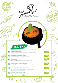 The Amico Chef menu 1