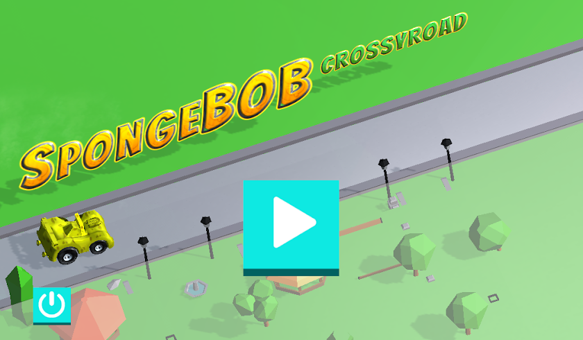Racing Spongebob Cars-For Kids Screen 1