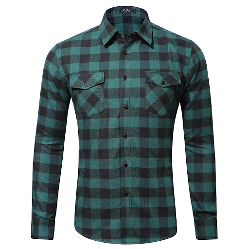 Title 6, Mens Flannel Long Sleeve Shirt, soft and warm,...